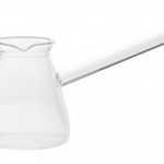 BOROSİLİKAT CAM CEZVE 550ML