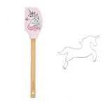 2 PARÇA UNICORN DESENLİ SPATULA VE KURABİYE KESİCİ SETİ