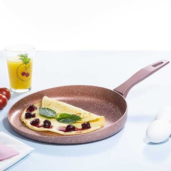 GRANIT ROSE GOLD KREP TAVASI 26CM - Görsel 3