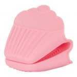 SİLİKON AÇIK PEMBE CUPCAKE ŞEKİLLİ FIRIN ELDİVENİ
