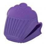 SİLİKON MOR CUPCAKE ŞEKİLLİ FIRIN ELDİVENİ