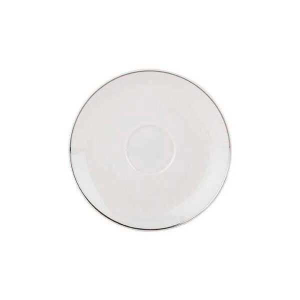 NEW BONE CHINA SILVER 12 PARÇA YUVARLAK KAHVE TAKIMI - Görsel 3