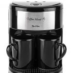INOX 2 KUPALI FİLTRE KAHVE MAKİNESİ (0.3L)