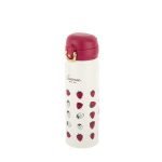 OKADI BEYAZ ÇİLEK DESENLİ PASLANMAZ ÇELİK TERMOS 450ML