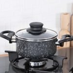 Glory Siyah Mini Tencere - 14 cm