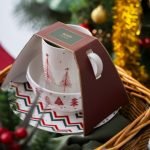 Santa 3 Parça Kupa-Kase Takımı