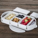 Bianco Perla 6 lı Porselen Oval Kahvaltılık